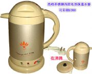 不銹鋼電熱水壺1升
